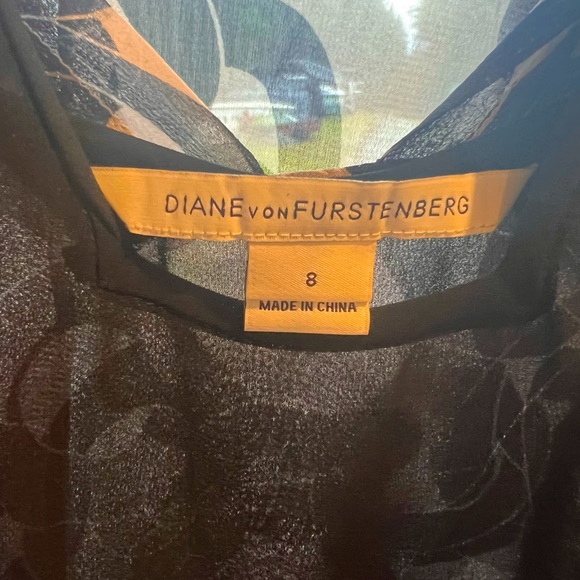 Diane von Furstenberg two piece blouse - Picture 1 of 5